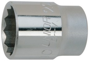 Καρυδάκι 1/2-27mm  πολύγωνο UNIOR  190 12P