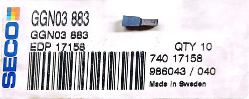 Βίντι SECO GGN03 883